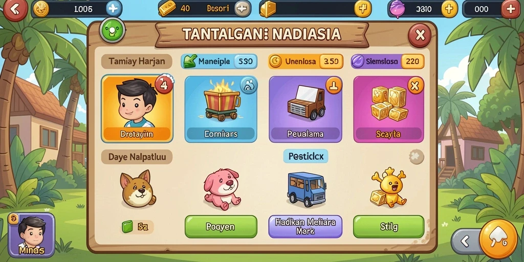 Level baru yang menantang dan seru
