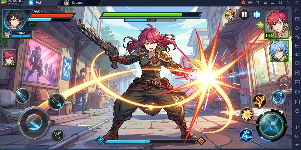 Momen seru saat bermain dengan teman secara multiplayer.