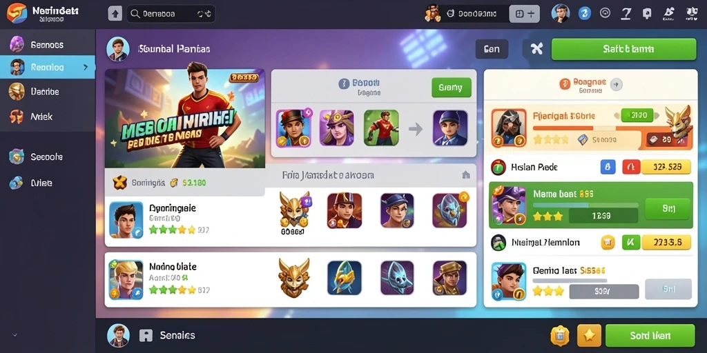 Mode multiplayer yang seru untuk kompetisi.