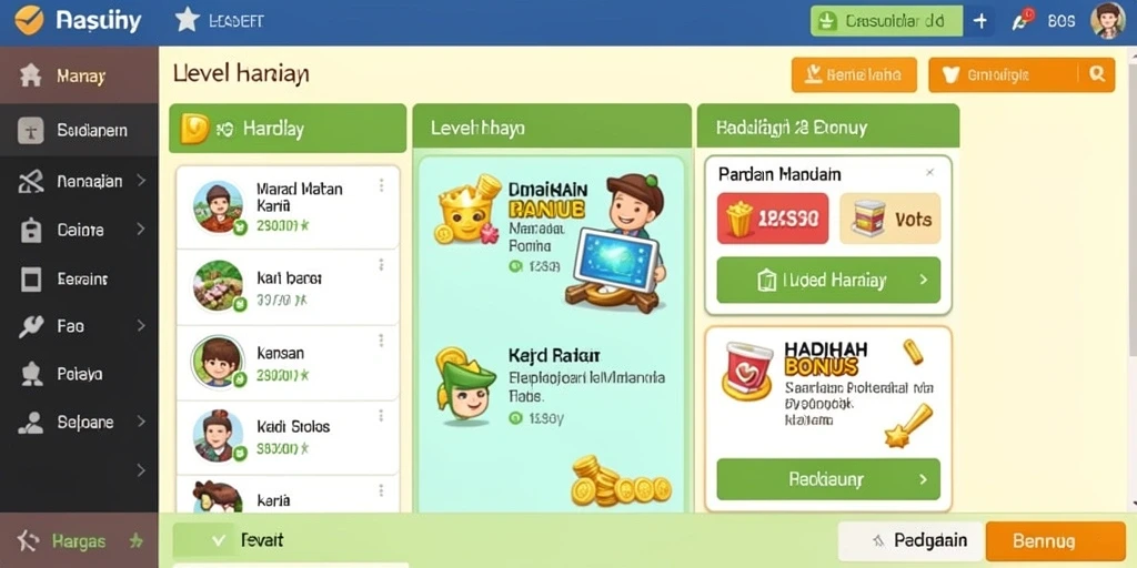 Komunitas aktif yang mendukung satu sama lain.