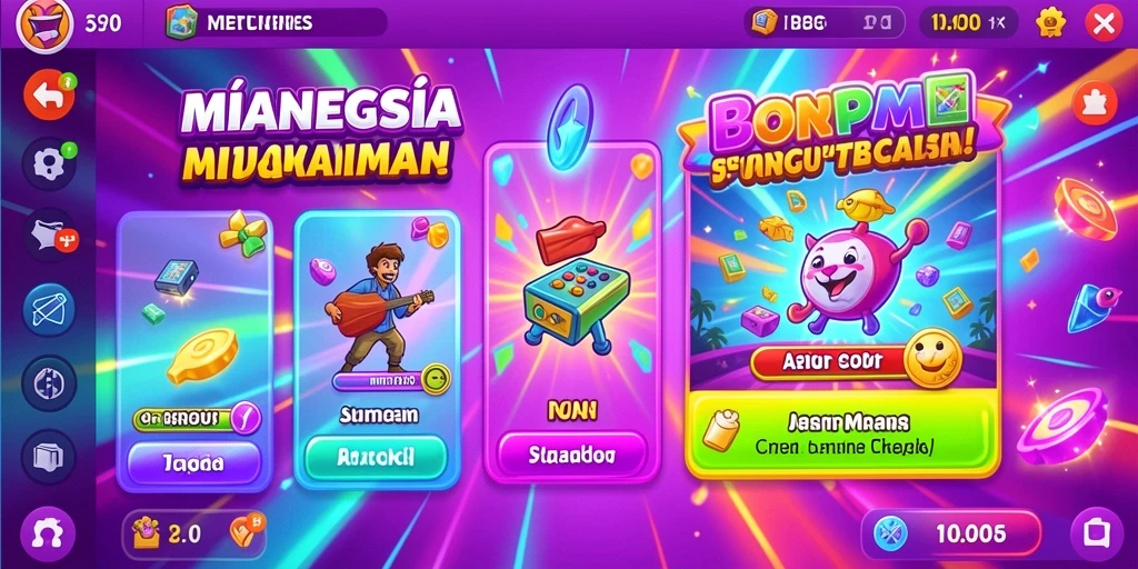 Beragam pilihan permainan yang seru.