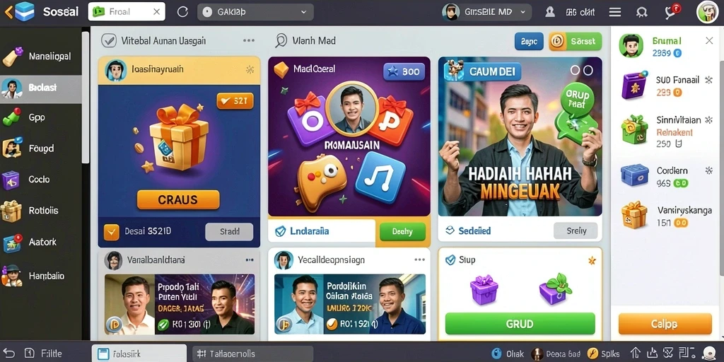 Grafis yang memukau dalam setiap permainan yang ditawarkan.