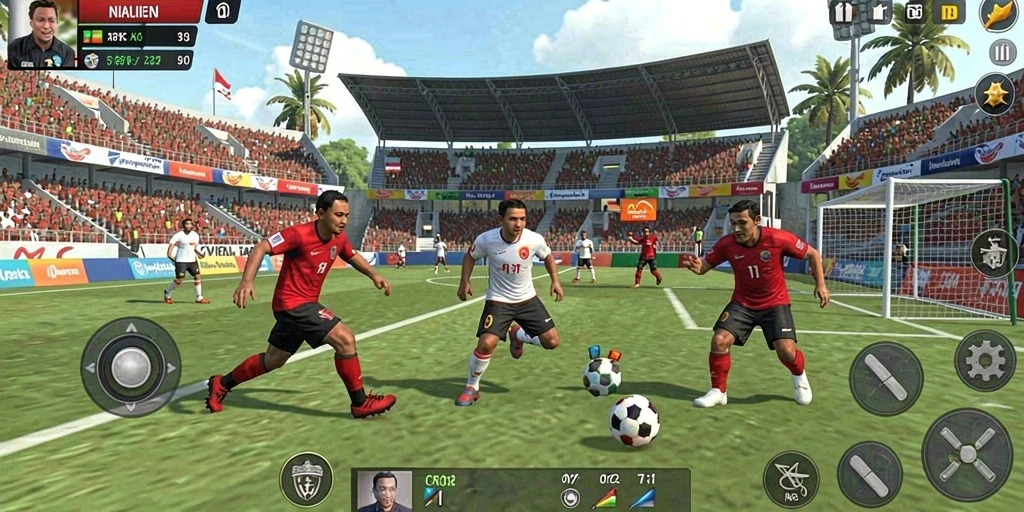 Grafik menawan yang membuat pengalaman bermain semakin seru.