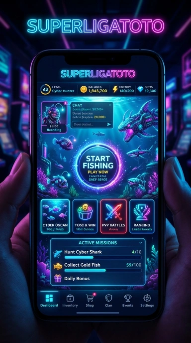 superligatoto — menu pengaturan